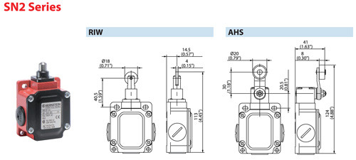 Altech 603.3385.018 SN2 Series AHS Safety Switch