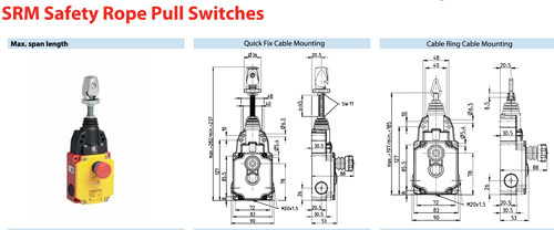 Altech 601.2921.090 Safety Cable Pull Switches Safety Switch