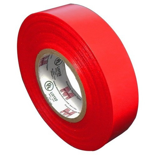 Morris 60010 Red 7 Mil 3/4" x 60Ft General Purpose Vinyl Plastic Electrical Tape
