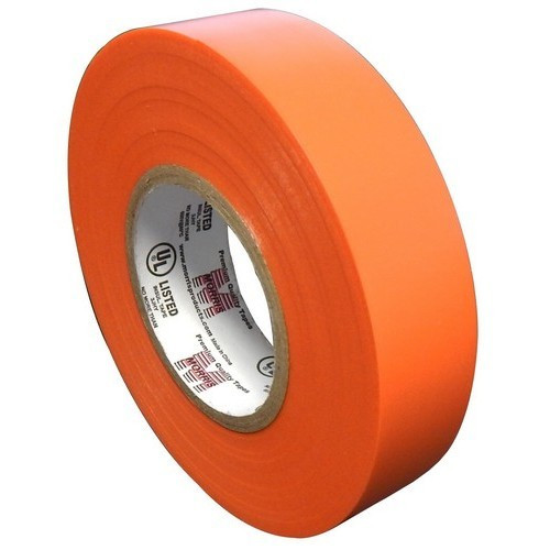 Morris 60070 Orange 7 Mil 3/4" x 60Ft General Purpose Vinyl Plastic Electrical Tape