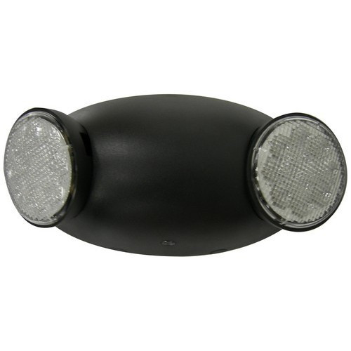 Morris 73115 Round Head LED Emergency Light High Output Remote Capable Black