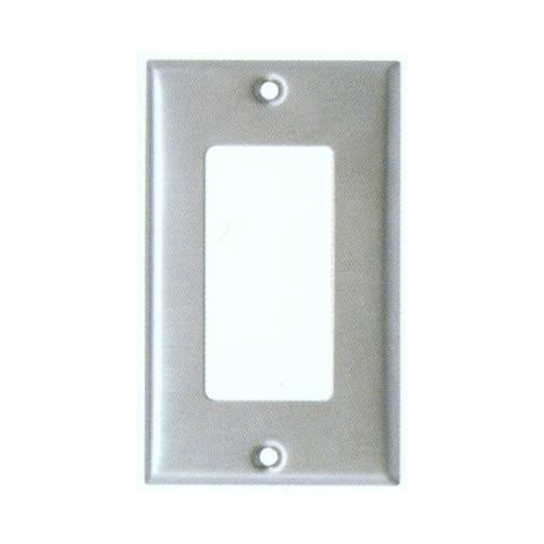 Morris 83740 Stainless Steel 1 Gang Decorative/GFCI Oversize Wall Plate