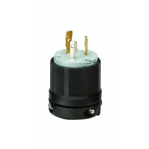 Morris 89733 2 Pole, 3 Wire 20A 125VAC Twist Lock Male Plug