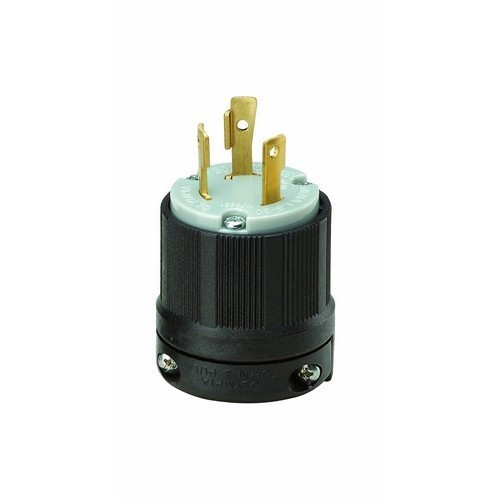 Morris 89750 2 Pole, 3 Wire 30A 250VAC Twist Lock Male Plug