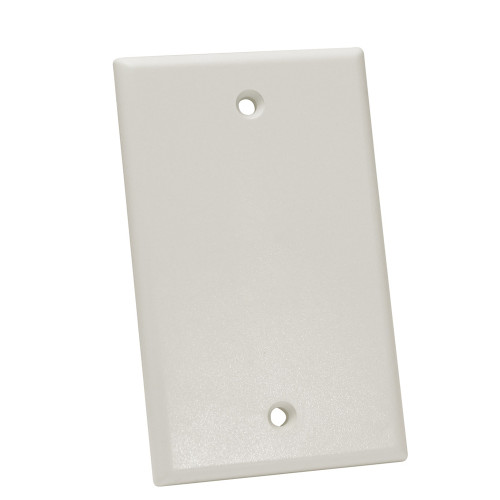 SignaMax SKF-B Blank Single Gang Light Ivory Faceplate
