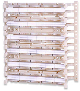 SignaMax 110WB-300PR-L Cat 5e 300-Pair 110 Wiring Block w/ Mounting Legs