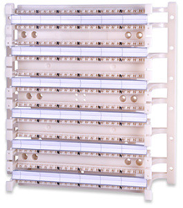 SignaMax 110WB6-288PR-L Cat 6 288-Pair 110 Wiring Block w/ Mounting Legs