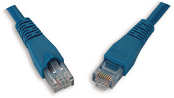 SignaMax C6-115BK-14FB Category 6 Patch Cord, Black Snag-Proof Boot, 14 ft.