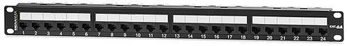 SignaMax 24458MD-C6AC 24-Port Category 6A MD-Series Unscreened Patch Panel, 1 RMU