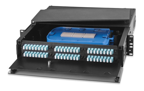 SignaMax UFE6HD1-B 6-Adapter Plate Premium Rack Mount Enclosure, Black