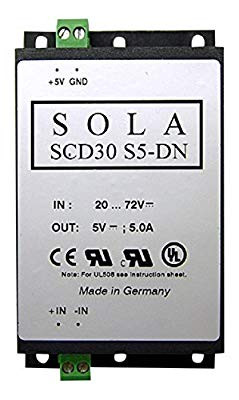 Sola SCD30S5-DN 30W 5V DC-DC DIN SWITCHING PS