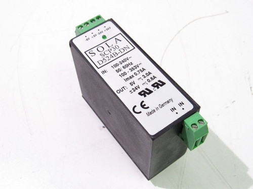 Sola SCP30D524B-DN 30W 5/24V SW P S SLIM DIN