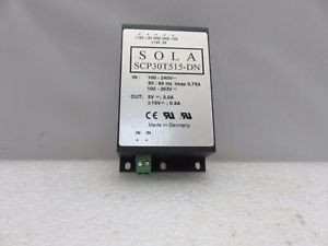 Sola SCP30T515B-DN 30W 5/15/15V SW P S SLIM DIN
