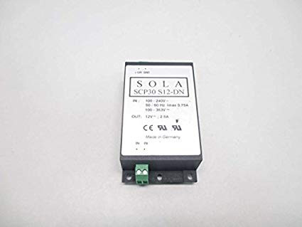 Sola SCP30S12-DN 30W 12V SW PWR SPLY DIN