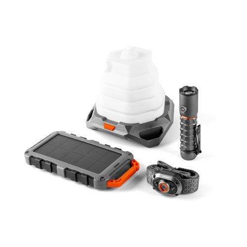 Nebo 5-Piece Solar Emergency Kit Light & Power