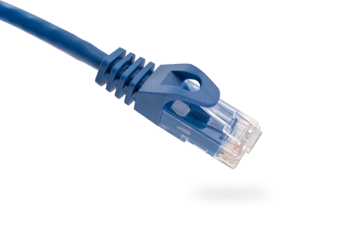 Vertical Cable 094-787/05BL Cat6 6" Blue Booted Patch Cord