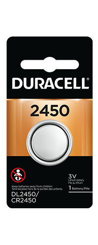 Duracell 2450 Lithium Coin Cell Battery