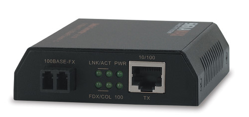 SignaMax FO-065-1174 10/100TX to 100FX Media Converter LC/MM, 2 km