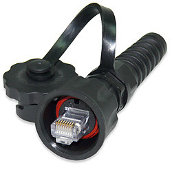SignaMax KRJS45IG-C6C Category 6 FTP Industrial Plug w/Protective Cap