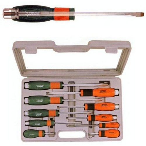 Morris 54236 10 Piece High Impact Screwdriver Set