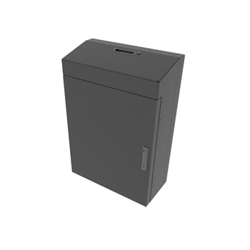 Middle Atlantic VWM-SD-8-36K-BW 8 RU Black Low Profile Wall Rack