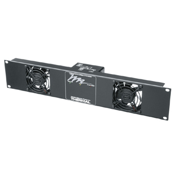 Middle Atlantic IUQFP-2D 50 CFM, 220V Fan Panel with Display