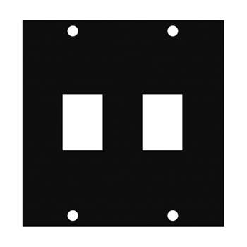 Middle Atlantic KEY-2 Two Keystone Punchout UCP Module