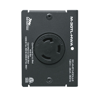 Middle Atlantic M-30TL-HWA 30A Twistlock Hardwired MPR Module