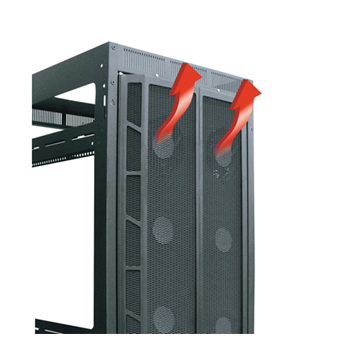 Middle Atlantic MW-CFRD-44 44 RU High CFM Split Rear Door