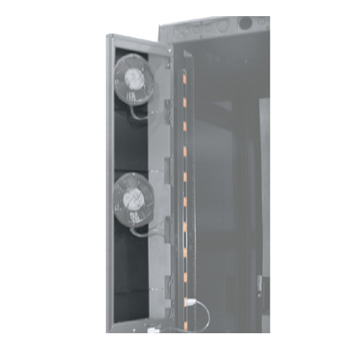 Middle Atlantic MWCFRD-1/2PNL-45 45 RU High CFM Fan Door Panel