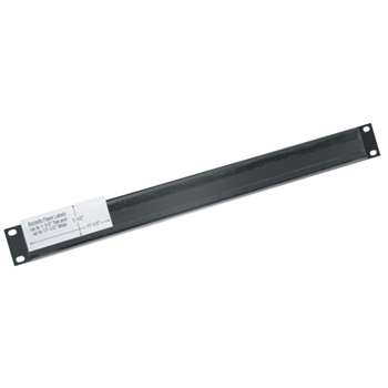 Middle Atlantic PBL1-ID 1 RU Aluminum Flanged Blank Panel with ID Strip