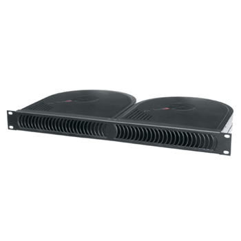 Middle Atlantic QBP-2A 1 RU 100 CFM 200V Anodized Blower Panel