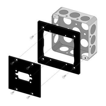 Middle Atlantic UCP-ADP 1900 Electrial Box UCP Adapter