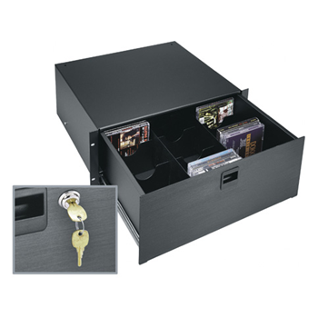 Middle Atlantic D4LK 4 RU Anodized Locking Drawer