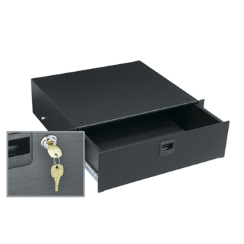 Middle Atlantic TD3LK 3 RU Textured Locking Drawer