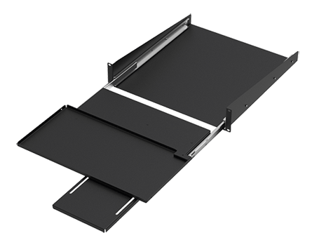 Hoffman P19KBPVT Pivoting Keyboard Shelf with Mouse Tray