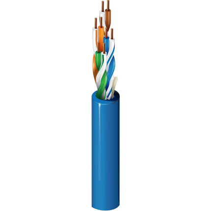 Belden 1583A 012U1000 Category 5E Premise Horizontal Cable 1,000Ft Pink UnReel
