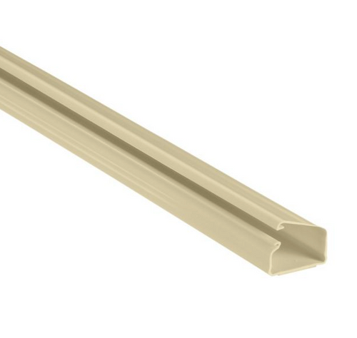 Panduit LD3EI10-A 10Ft Electric Ivory Low Voltage Single Channel Raceway