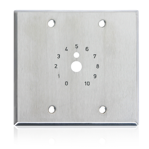 Atlas HX25-2 Double Gang S/S Plate