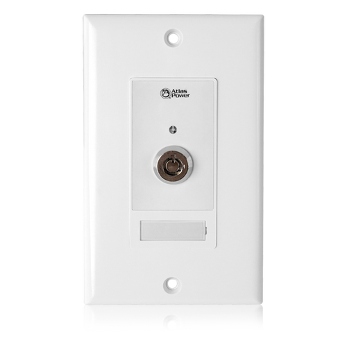Atlas WPD-KSWCC Wall Plate Key Switch