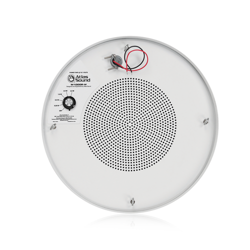 Atlas M1000R-W Dual Cone Sound Masking Speaker