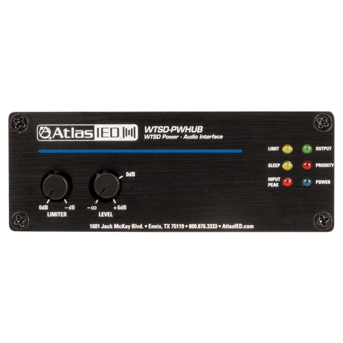 Atlas WTSD-PWHUB Audio/Power & Control Interface