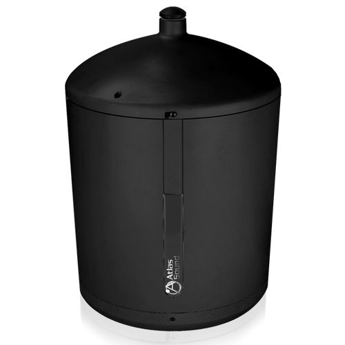 Atlas IP-PM8GD-B 8" Black Pendent Mount PoE+ IP Speaker System