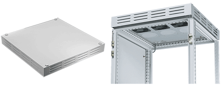 Hoffman PVT3F781 Proline Steel Vented Top with Integral Fan Tray