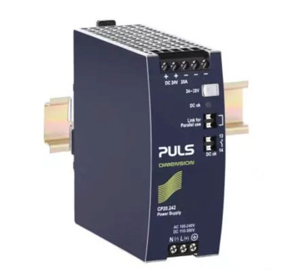 PULS CP10.241 DIN Rail Power Supply for 1-Phase System 24V, 10A