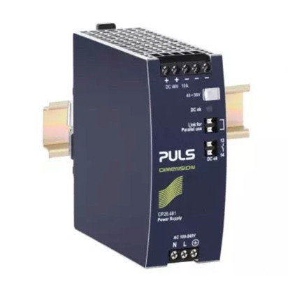 PULS CP20.481 DIN Rail Power Supply for 1-Phase System 48V, 10A