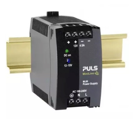PULS ML60.121 DIN Rail Power Supply for 1-Phase System 12V, 4.5A