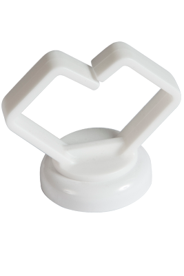 MagDaddy 62413 3/4" White Cable Holders, 100 Pack