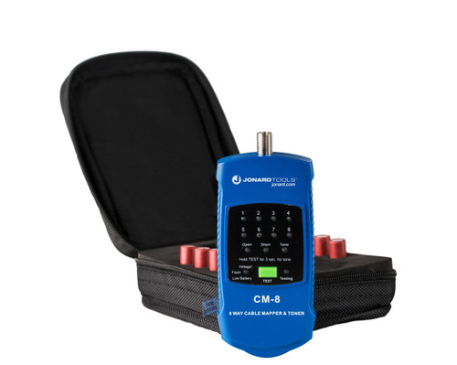 Jonard Tools CM-8 Cable Mapper & Toner