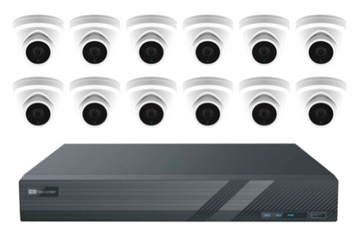 Freedom 16CH12C4TB 16 Channel NVR & 12 Camera System